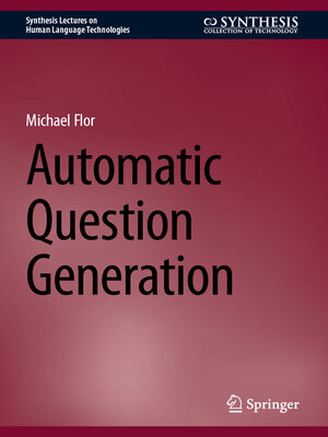 cover image of Automatic Question Generation